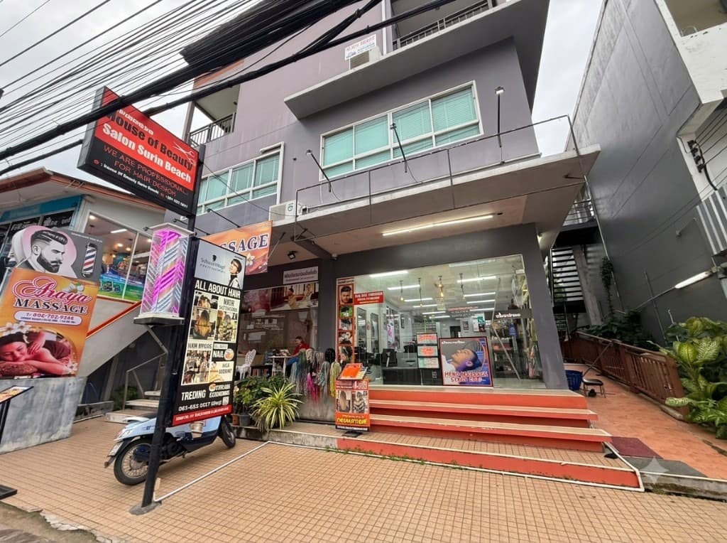House of Beauty Surin Beach salon interior