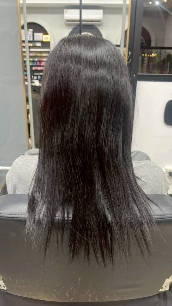 Keratin Treatment before